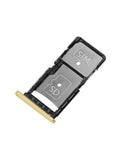 Replacement Sim Card Tray Compatible with Motorola Droid Turbo 2 (XT1585 / XT1580 / XT1581 / 2015) (Gold)