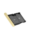 Replacement Sim Card Tray Compatible with Motorola Droid Turbo 2 (XT1585 / XT1580 / XT1581 / 2015) (Gold)