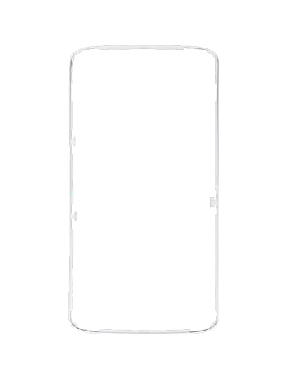 Replacement Front Frame Bezel Compatible with Motorola Droid Turbo 2 (XT1585 / XT1580 / XT1581 / 2015) (White)