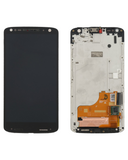 Replacement LCD Assembly With Frame Compatible with Motorola Droid Turbo 2 (XT1585 / 2015) / Moto X Force (XT1580 / 2015) (Genuine OEM) (Black)
