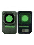 Replacement Back Camera Lens Compatible with Samsung Galaxy S7 Active (Green Camo)