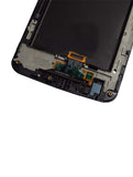 Replacement LCD Assembly With Frame Compatible with LG Stylo 3 (Refurbished) (Black)