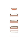 Replacement Hard Buttons (Power / Volume / Switch) Compatible with Apple iPhone 6S Plus (Rose Gold)