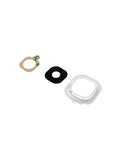 Replacement Back Camera Lens Compatible with Samsung Galaxy J7 (J710 / 2016) (White)
