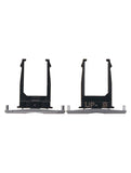 Replacement Sim Card Tray Compatible with Motorola Droid Ultra Maxx (XT1080 / 2013) (Silver)