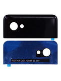 Replacement Back Glass Compatible with Google Pixel 2 XL (Black)