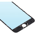 Replacement 3 in 1 (Front Glass + Frame + OCA Pre-Installed) Compatible with Apple iPhone 6S (2 Pack) (Black)