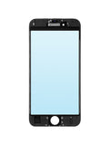 Replacement 3 in 1 (Front Glass + Frame + OCA Pre-Installed) Compatible with Apple iPhone 6S (2 Pack) (Black)