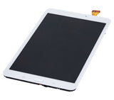 Replacement LCD Assembly With Frame Compatible with Samsung Galaxy Tab E 8.0" (T375 / T377 / T378) (2016) (Refurbished) (White)