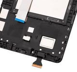 Replacement LCD Assembly With Frame Compatible with Samsung Galaxy Tab E 9.6" (T560 / T561 / T567) (2015) (Refurbished) (White)