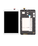 Replacement LCD Assembly With Frame Compatible with Samsung Galaxy Tab E 9.6" (T560 / T561 / T567) (2015) (Refurbished) (White)