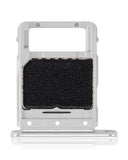Replacement Sim Card Tray Compatible with Samsung Galaxy Tab S4 (T835) (2018) (LTE Version) (White)