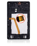 Replacement LCD Assembly With Frame Compatible with Samsung Galaxy Tab A 10.5" (T590 / T595 / T597) (2018) (Refurbished) (Black)