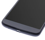 Replacement LCD Assembly With Frame Compatible with Motorola Moto G6 Play (XT1922 / 2018) (International Version) (Refurbished) (Black)