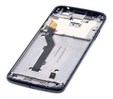 Replacement LCD Assembly With Frame Compatible with Motorola Moto G6 Play (XT1922 / 2018) (International Version) (Refurbished) (Black)
