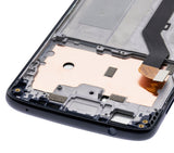Replacement LCD Assembly With Frame Compatible with Motorola Moto G6 Play (XT1922 / 2018) / G6 Forge (XT1922-6 / XT1922-7 / XT1922-9 / 2018) (US Version) (Refurbished) (Black)