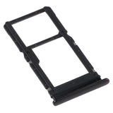 Replacement Dual Sim Card Tray Compatible with Motorola Moto G Power (XT2041-4 / 2020) (Smoke Black)