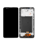 Replacement LCD Assembly With Frame Compatible with LG G Stylo 2 (Refurbished) (Black)