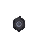Replacement Home Button With Flex Compatible with Apple iPhone 4 (Black)