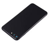 Replacement Back Housing W/ Small Components Pre-Installed Compatible with Apple iPhone 8 Plus (No Logo) (Aftermarket Plus) (Space Gray)