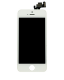Replacement Complete LCD Assembly Compatible with Apple iPhone 5 (With Front Camera: Prox Sensor & Ear Speaker) (Aftermarket Plus: Tianma) (White)