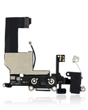 Replacement Charging Port Flex Cable Compatible with Apple iPhone 5 (Space Gray)