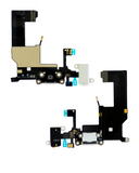 Replacement Charging Port Flex Cable Compatible with Apple iPhone 5 (Silver)