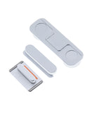 Replacement Hard Buttons Set (Power / Volume / Vibrator) Compatible with Apple iPhone 5 (Silver)