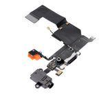 Replacement Charging Port Flex Cable Compatible with Apple iPhone 5C (Black)