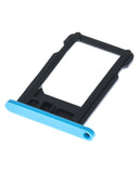 Replacement Sim Card Tray Compatible with Apple iPhone 5C (Blue)