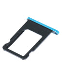 Replacement Sim Card Tray Compatible with Apple iPhone 5C (Blue)