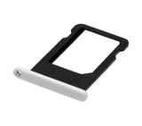 Replacement Sim Card Tray Compatible with Apple iPhone 5C (White)