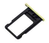 Replacement Sim Card Tray Compatible with Apple iPhone 5C (Yellow)