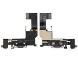 Replacement Charging Port Flex Cable Compatible with Apple iPhone 5S (Space Gray)