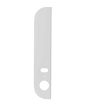 Replacement Back Glass (Up + Down) Compatible with Apple iPhone 5S (White)