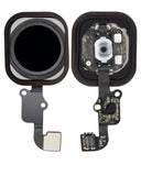 Replacement Home Button With Flex Compatible with Apple iPhone 6 / 6 Plus (Space Gray)