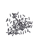 Replacement Bottom Screws Compatible with Apple iPhone 6 / 6 Plus (Space Gray / Silver) (100 Pack)