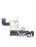 Replacement Charging Port Flex Cable Compatible with Apple iPhone 6 (Premium) (Silver)