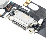 Replacement Charging Port Flex Cable Compatible with Apple iPhone 6 (Premium) (Silver)