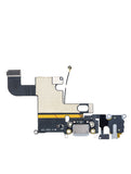 Replacement Charging Port Flex Cable Compatible with Apple iPhone 6 (Premium) (Space Gray)