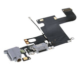 Replacement Charging Port Flex Cable Compatible with Apple iPhone 6 (Aftermarket) (Space Gray)