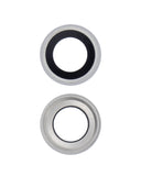 Replacement Back Camera Lens Compatible with Apple iPhone 6 / 6S (Silver) (10 Pack) (Real Sapphire l Premium)