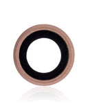 Replacement Back Camera Lens Compatible with Apple iPhone 6 / 6S (Rose Gold) (10 Pack) (Real Sapphire l Premium)