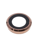 Replacement Back Camera Lens Compatible with Apple iPhone 6 / 6S (Rose Gold) (10 Pack) (Real Sapphire l Premium)