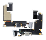 Replacement Charging Port Flex Cable Compatible with Apple iPhone 6 Plus (Aftermarket) (Silver)
