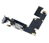 Replacement Charging Port Flex Cable Compatible with Apple iPhone 6 Plus (Premium) (Space Gray)
