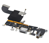Replacement Charging Port Flex Cable Compatible with Apple iPhone 6S (Aftermarket) (Space Gray)