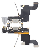 Replacement Charging Port Flex Cable Compatible with Apple iPhone 6S (Aftermarket) (Silver)