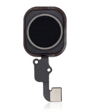 Replacement Home Button With Flex Compatible with Apple iPhone 6S / 6S Plus (Space Gray)