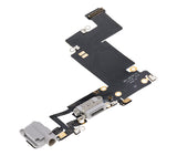 Replacement Charging Port Flex Cable Compatible with Apple iPhone 6S Plus (Aftermarket) (Silver)